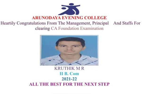 CA Foundation Achievement